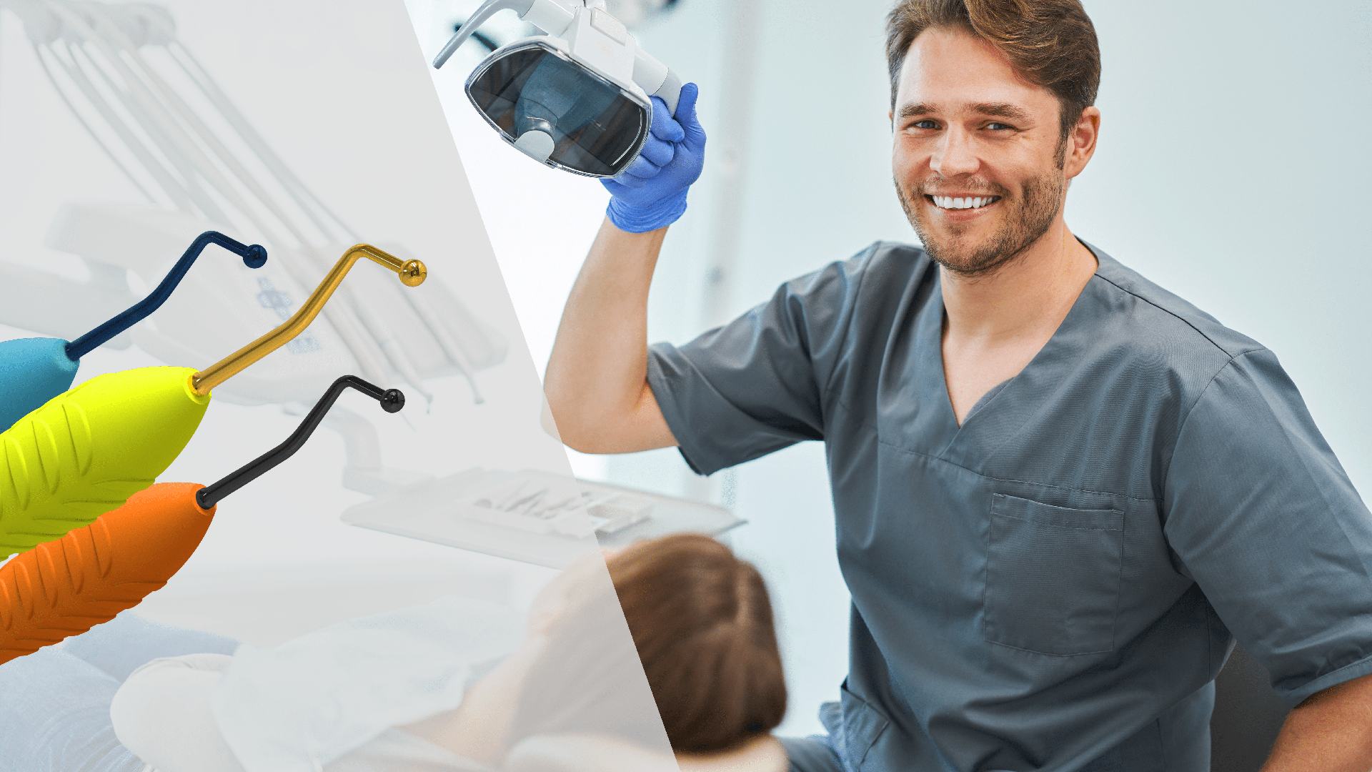 ErgoSlip — non-stick composite instruments article