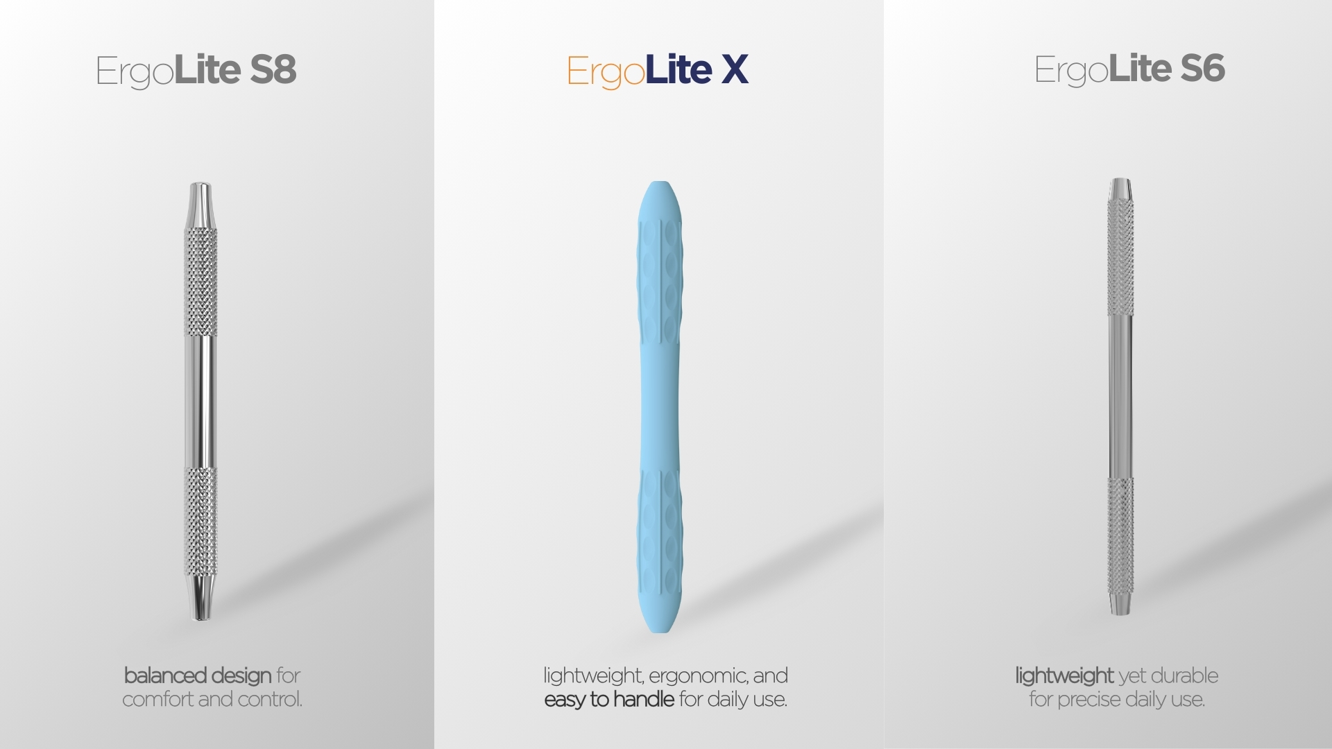 ErgoLite handles by ErgoDenta