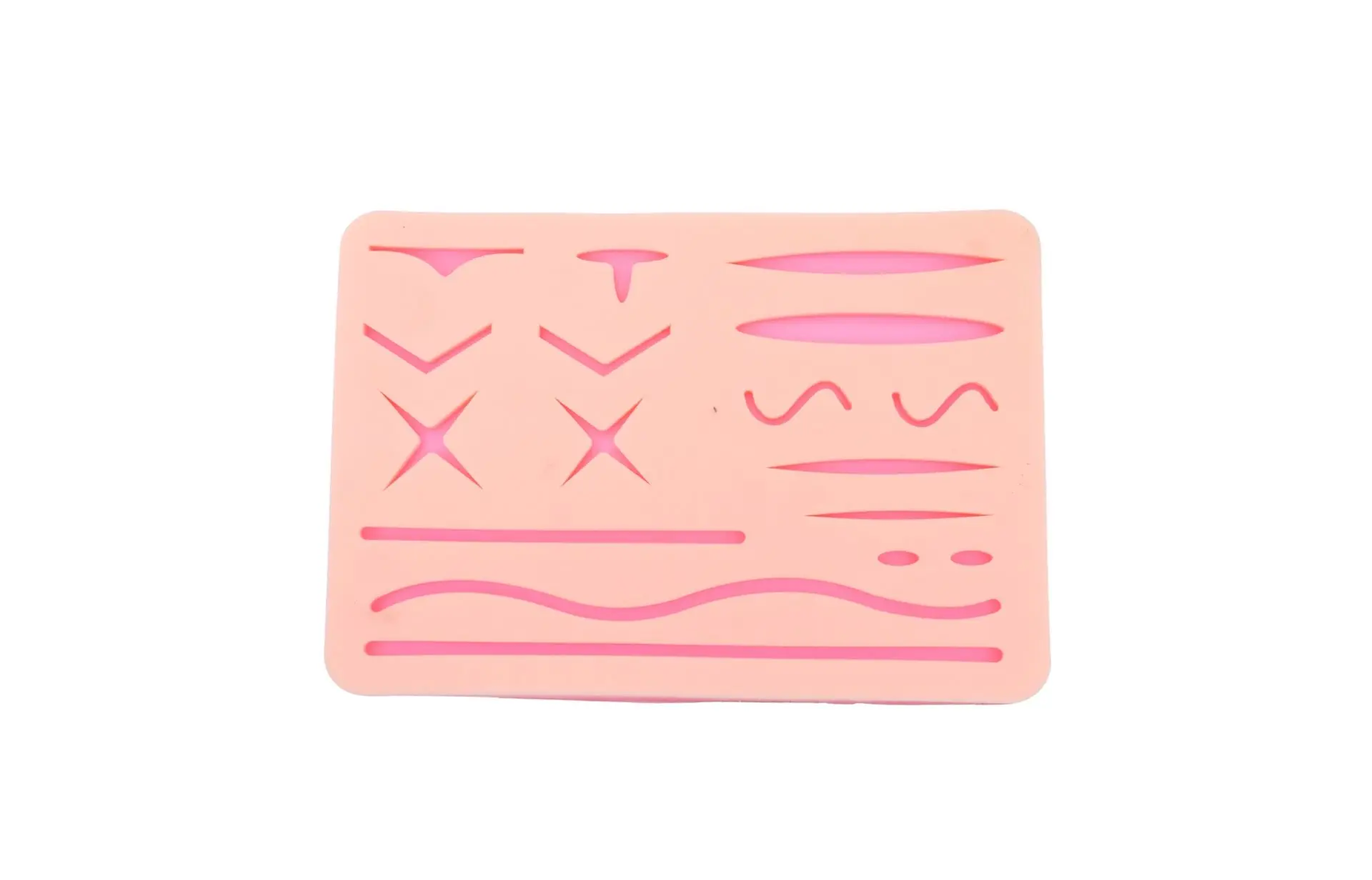 ErgoDenta Suture Silicone Training Pad — practical dental suturing practice and surgical training pad