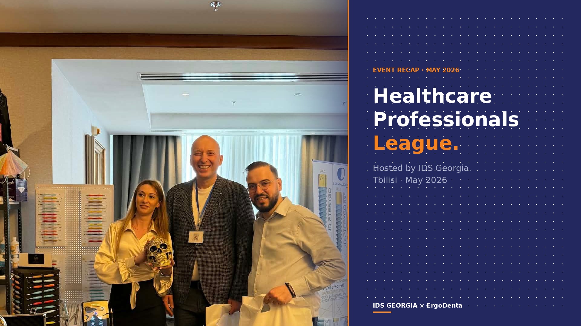 IDS Georgia at the Healthcare Professionals League, Tbilisi May 2026