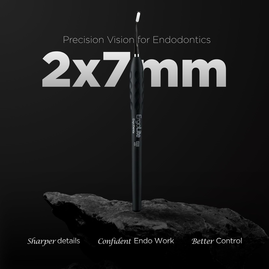 Microscopic HD Mouth Mirror, Regular 1.5mm, Black – dental instrument | ErgoDenta