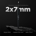 Microscopic HD Mouth Mirror, Regular 1.5mm, Black – dental instrument | ErgoDenta