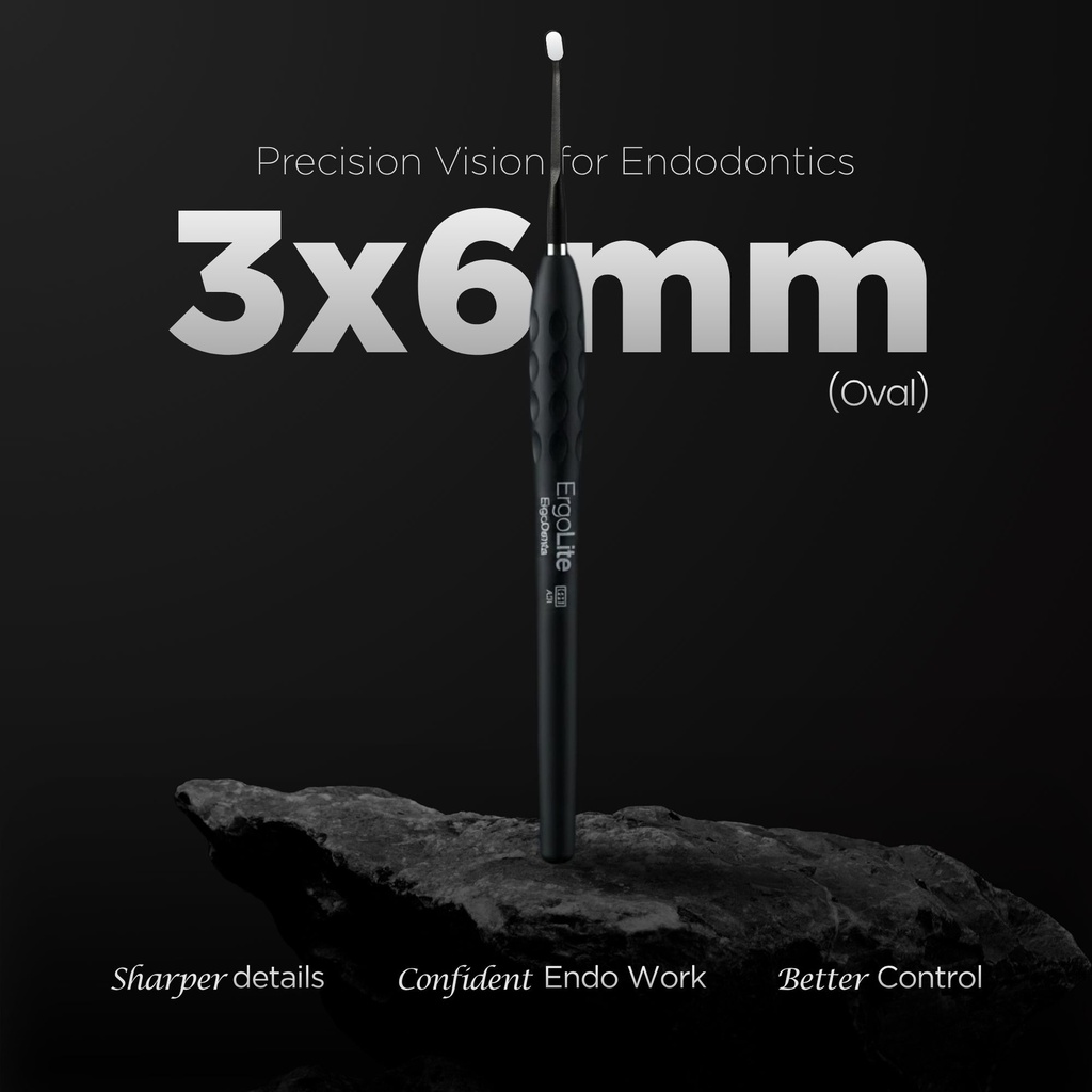 Microscopic HD Mouth Mirror, UltraThin 0.7mm, Black – dental instrument | ErgoDenta