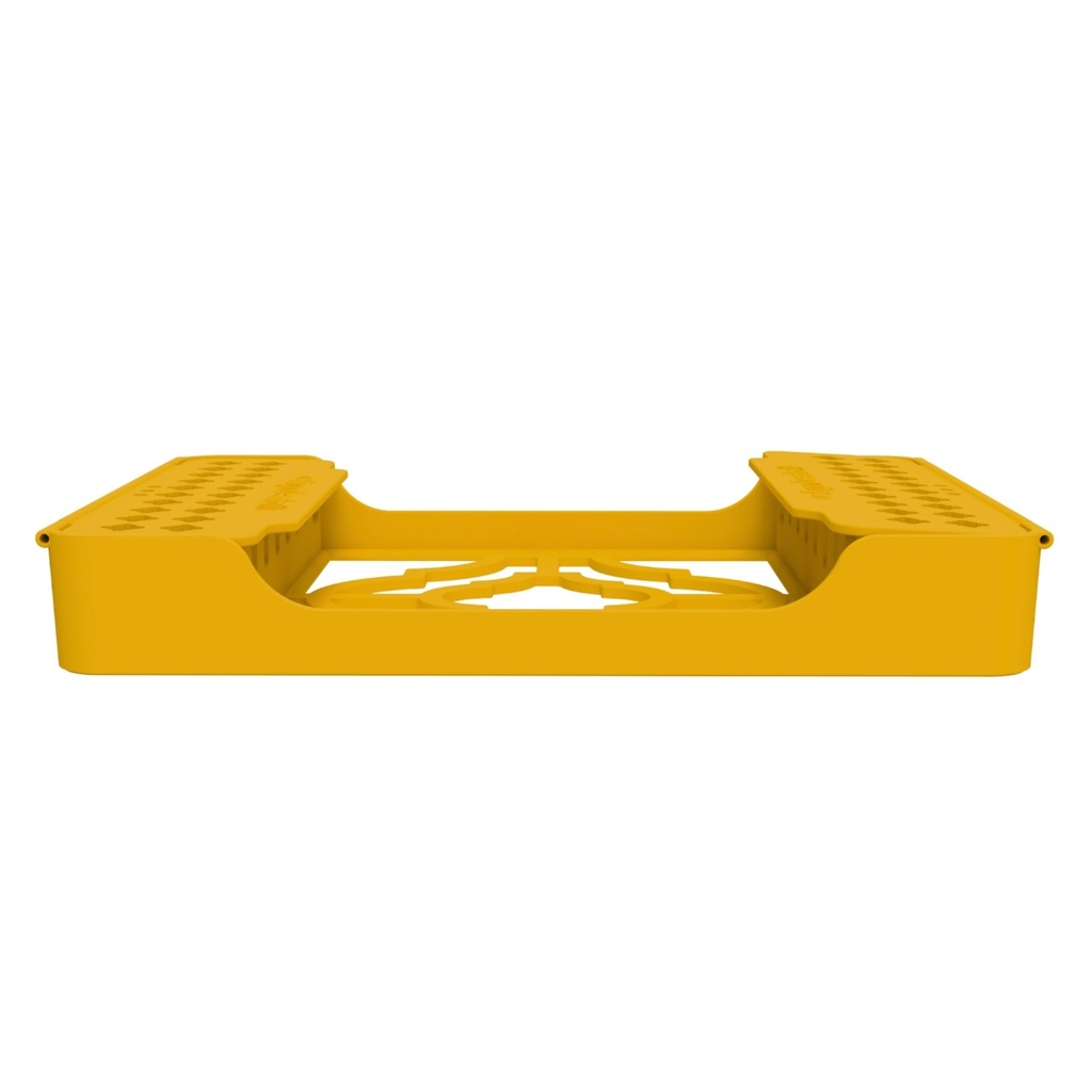 ErgoTray 8, 180x136x26mm, Yellow – dental instrument | ErgoDenta