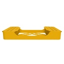 ErgoTray 8, 180x136x26mm, Yellow – dental instrument | ErgoDenta