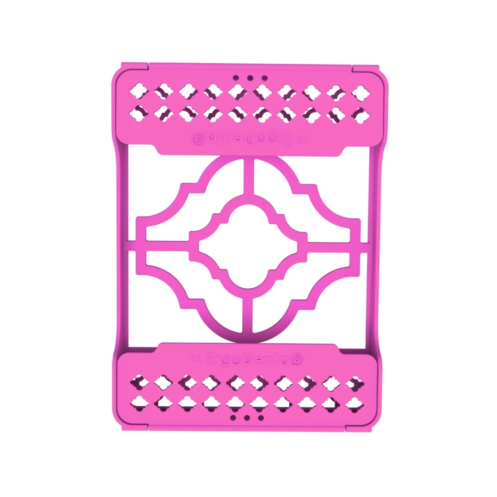 ErgoTray 8, 180x136x26mm, Pink – dental instrument | ErgoDenta