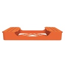 ErgoTray 8, 180x136x26mm, Orange – dental instrument | ErgoDenta
