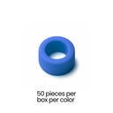 Color Coded Rings, Small, 50 pcs/box — Blue – dental instrument | ErgoDenta