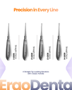 Straight Luxating Elevators – dental surgery | ErgoDenta