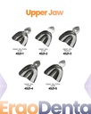 Perforated Impression Tray Set – 5 Upper & 5 Lower – dental impression trays | ErgoDenta
