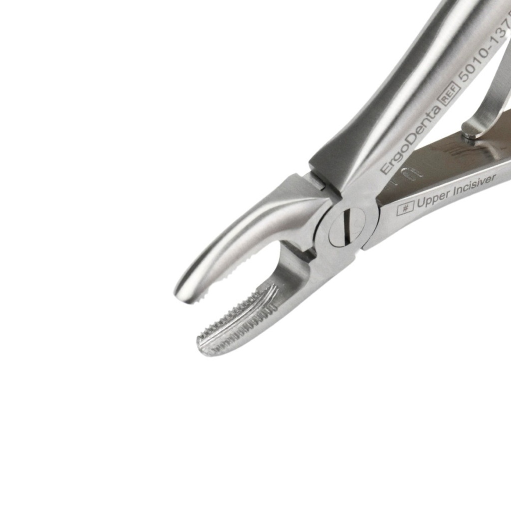 Fig. 137, Upper Incisors – dental pediatric extraction forceps | ErgoDenta