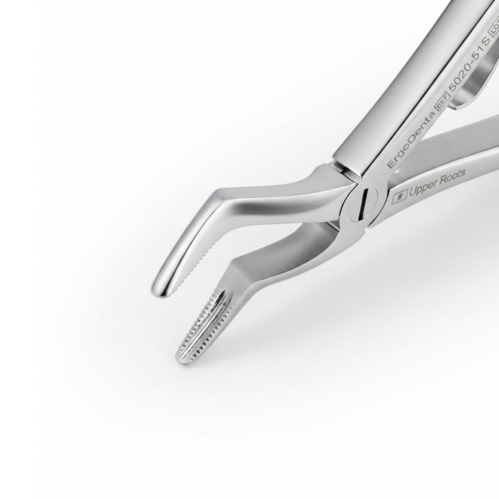 Fig. 51S, Upper Roots – dental pediatric extraction forceps | ErgoDenta