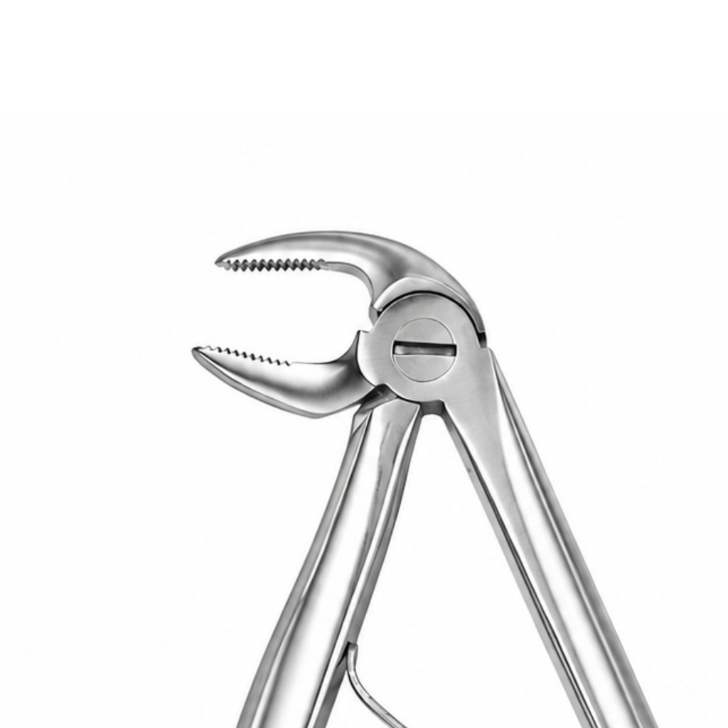 Fig. 7, Lower Roots – dental pediatric extraction forceps | ErgoDenta
