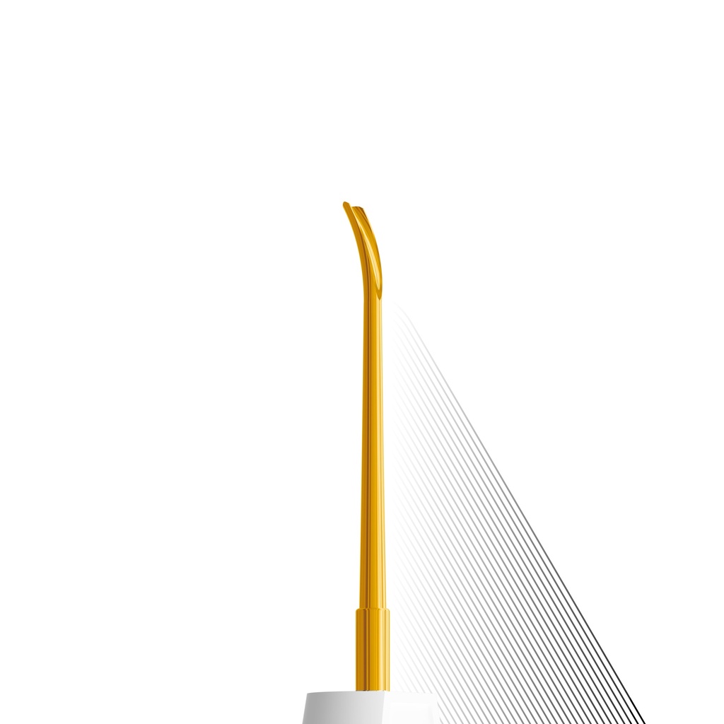 Elevator Gold, Curved, 3mm, Black – dental luxating elevators | ErgoDenta