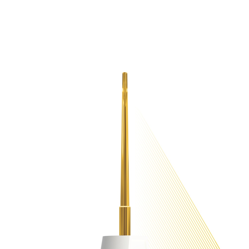 Elevator Gold, Straight, 1mm, Yellow – dental luxating elevators | ErgoDenta
