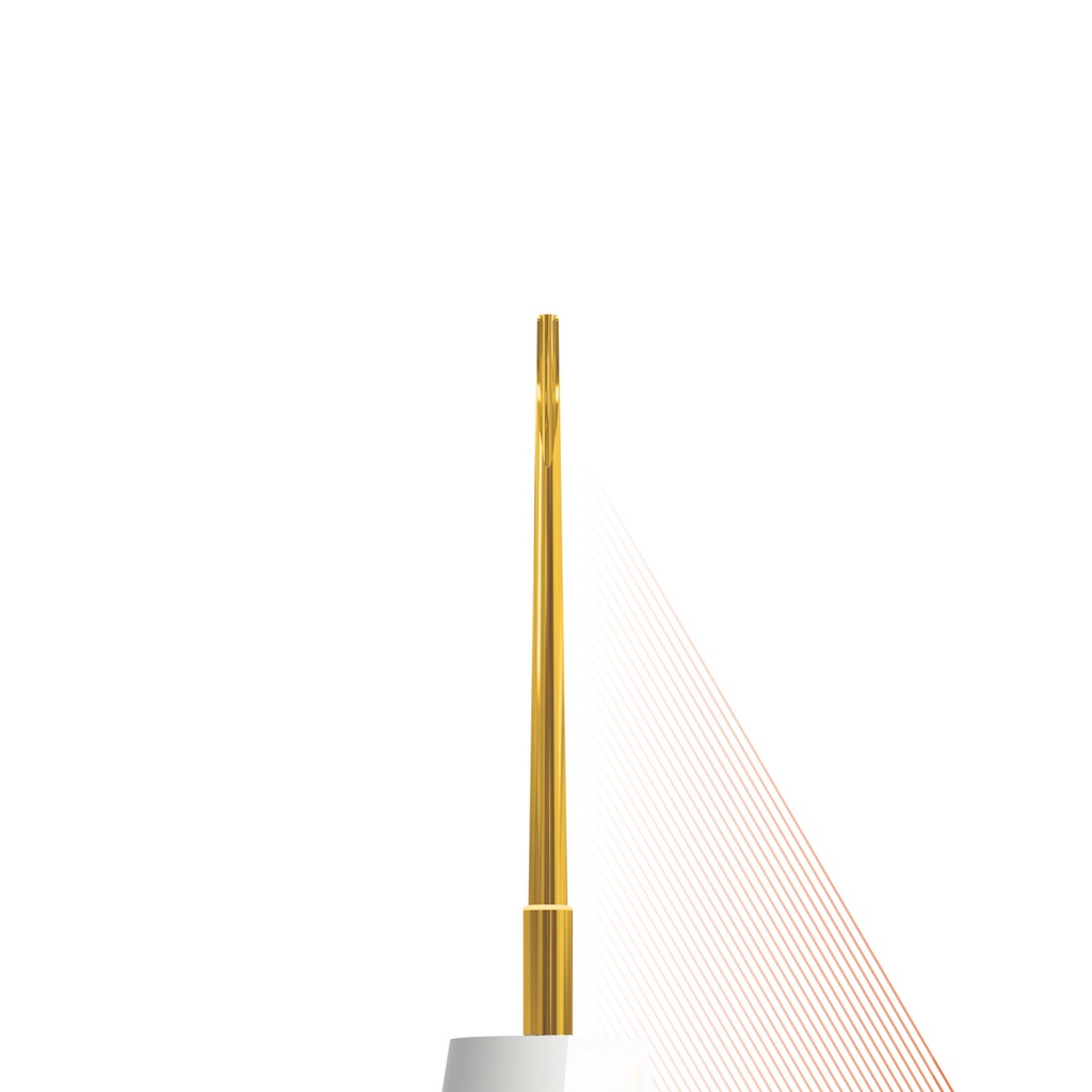 Elevator Gold, Straight, 3mm, Orange – dental luxating elevators | ErgoDenta