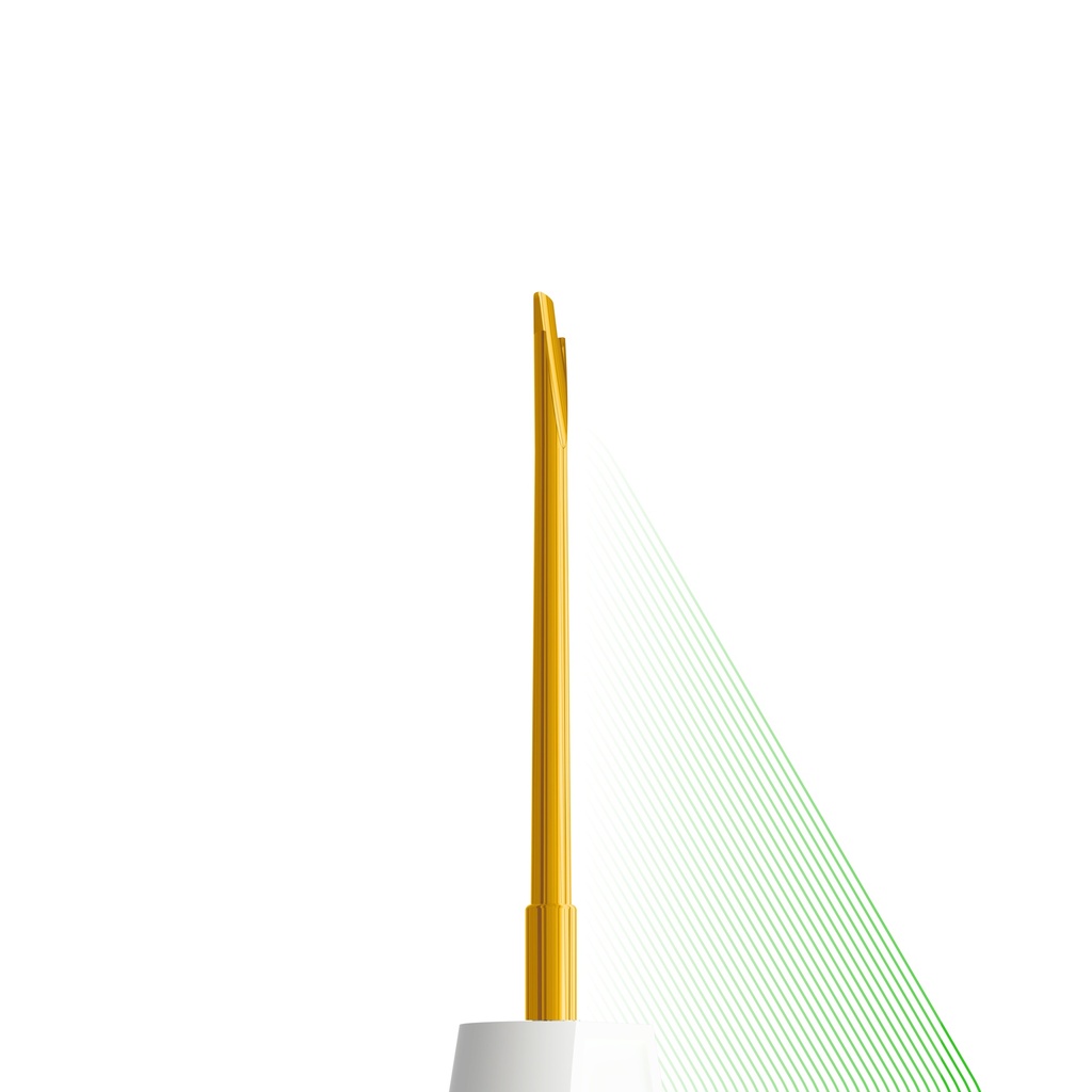 Elevator Gold, Dual Edge, 3mm-1.5mm, Green – dental luxating elevators | ErgoDenta