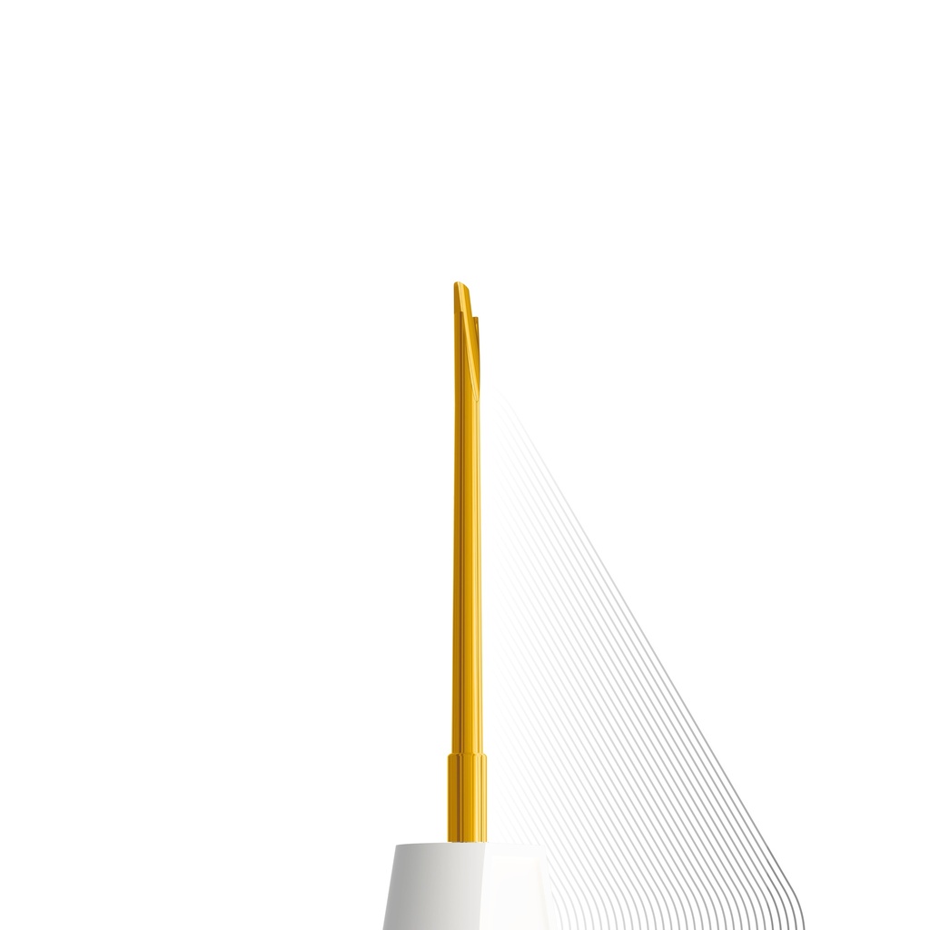 Elevator Gold, Dual Edge, 5mm-3mm, Dark Grey – dental luxating elevators | ErgoDenta