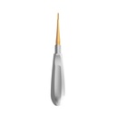 Luxating Elevator Gold, Straight, 2.5mm — Classic Handle | ErgoDenta