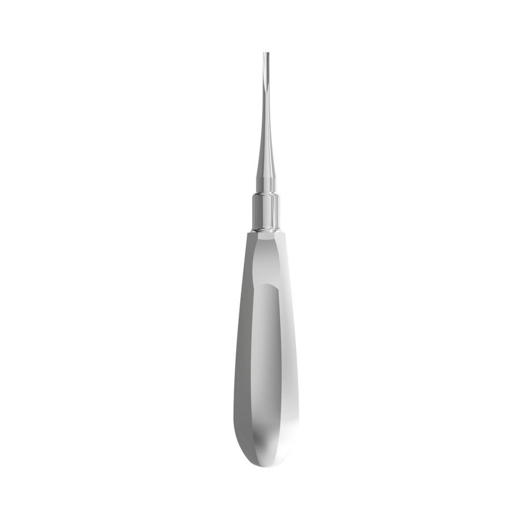 Luxating Elevator, Curved, 2.5mm — Classic Handle | ErgoDenta