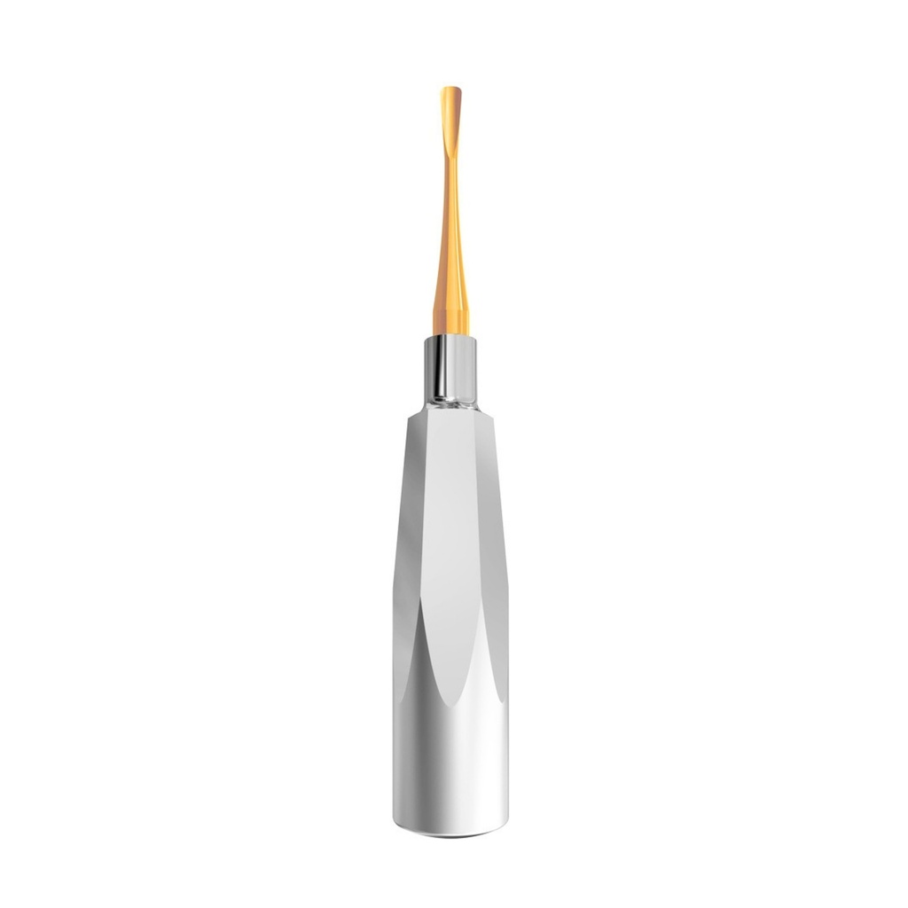 Luxating Elevator Gold, Curved, 5mm — Standard Handle | ErgoDenta