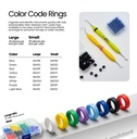 Color-coded Rings