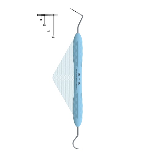 Explorer 23 + WHO Probe 11.5mm (ball end) | ErgoLite X