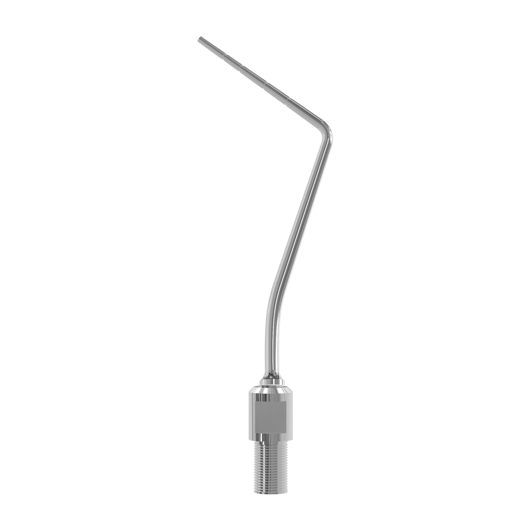 Williams periodontal probe tip with 1-2-3-5-7-8-9-10 mm markings