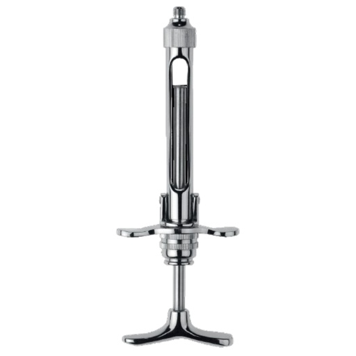 Self-Aspirating Syringe, Brass 1.8 ml