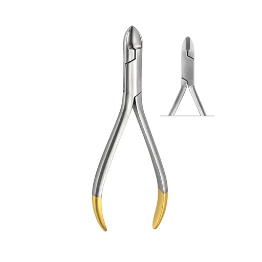 Pin & Ligature Wirecutter, TC, max Ø 0.7mm | ErgoDenta