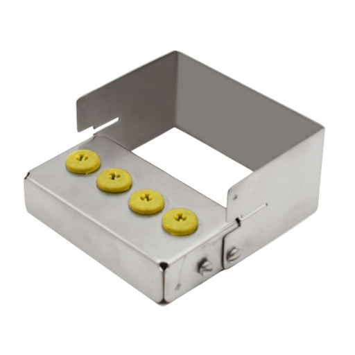 Bur Holder for 4, Yellow | ErgoDenta