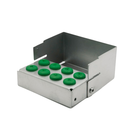 Bur Holder for 8, Green | ErgoDenta