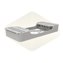 5 Instrument Ergotray, Grey