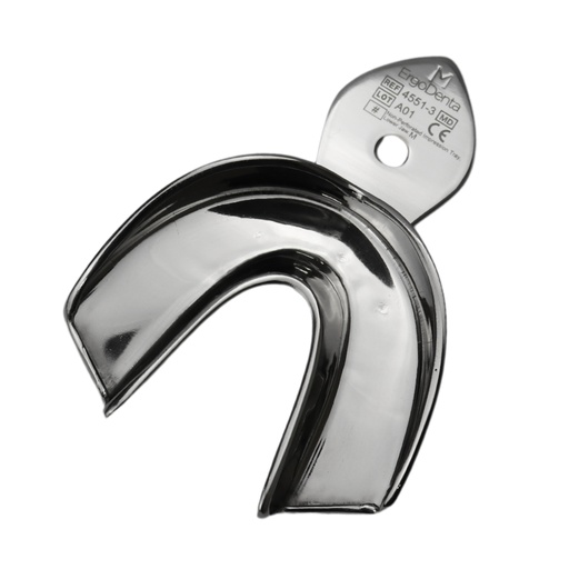 Non-Perforated Impression Tray – Lower Jaw – Size M