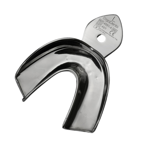 Non-Perforated Impression Tray – Lower Jaw – Size L