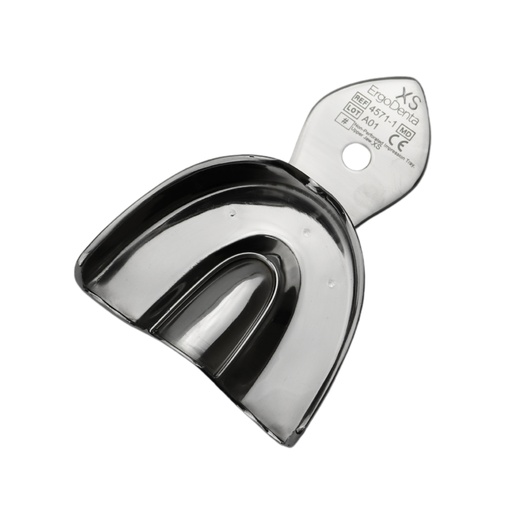 Non-Perforated Impression Tray – Upper Jaw – Size XS