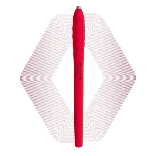 ErgoLX Plus - ErgoTip Handle, Single-end, Ruby Pink | ErgoTip