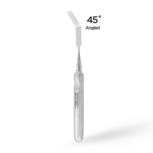 Apicoectomy retractor, toothed, 45˚ angled — ErgoDenta best seller