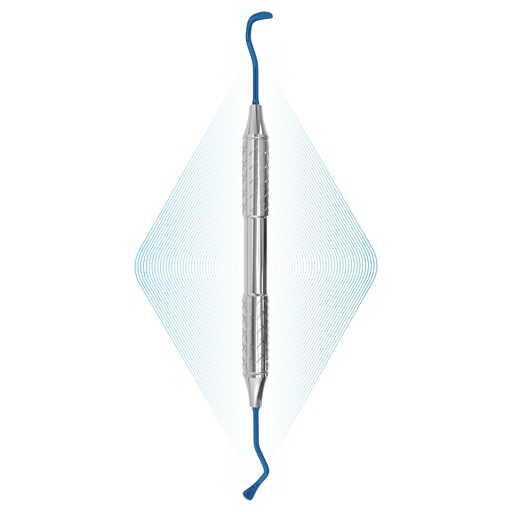 Curettes #1, 4mm-4mm, Blue | ErgoDenta