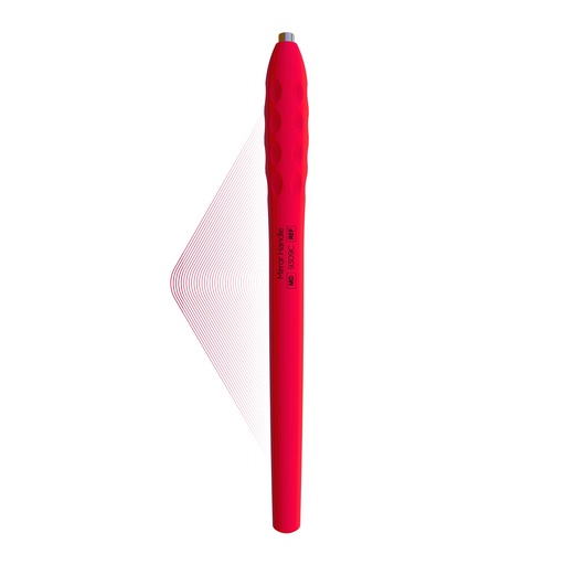 ErgoLite Cone Socket Mirror handle, Ruby Pink | ErgoLite X