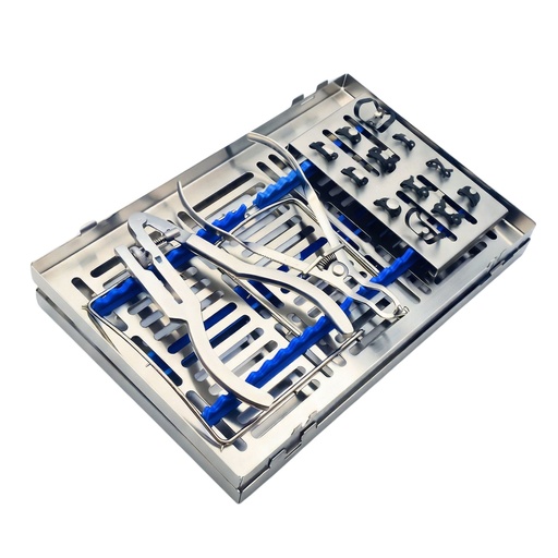Rubber Dam Kit Blue